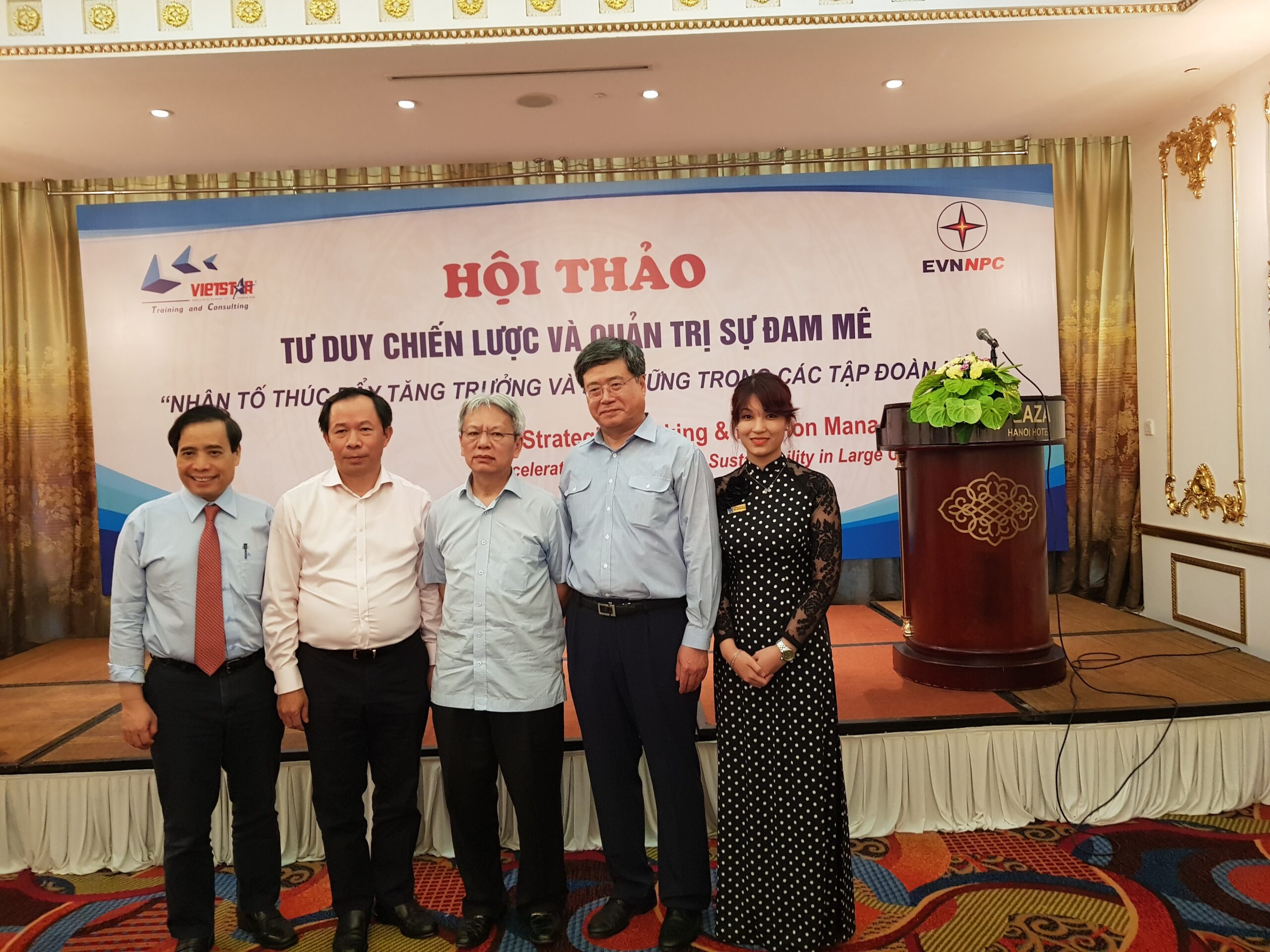 vietstar tổ chức hội thảo tư duy chiến lược và quản trị đam mê